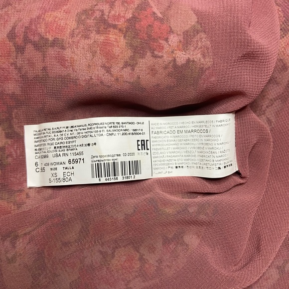 Mango Ruffle Dress XS - Picture 6 of 6